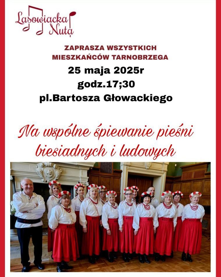 Wspólne śpiewanie z Lasowiacką Nutą